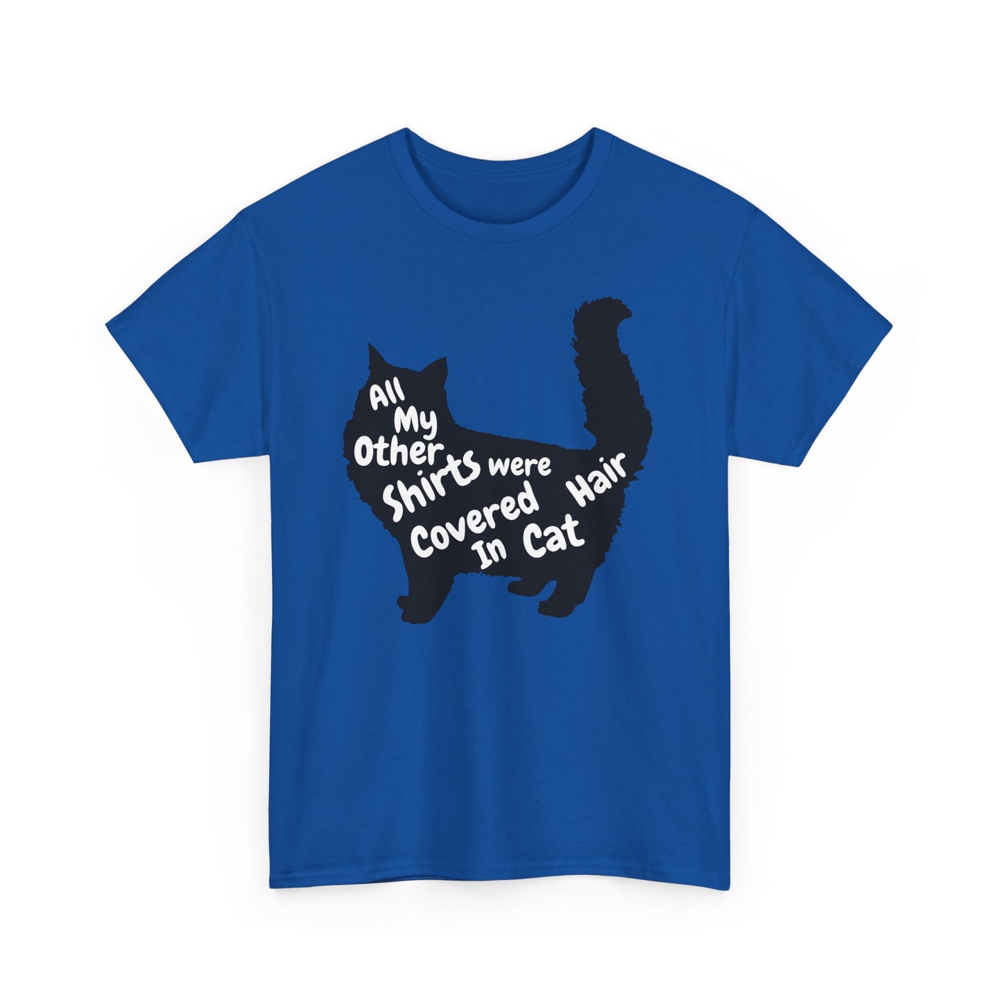 Cat Hair Lover Tee, Funny Cat Shirt, Unisex Graphic T-shirt, Cat Mom Gift