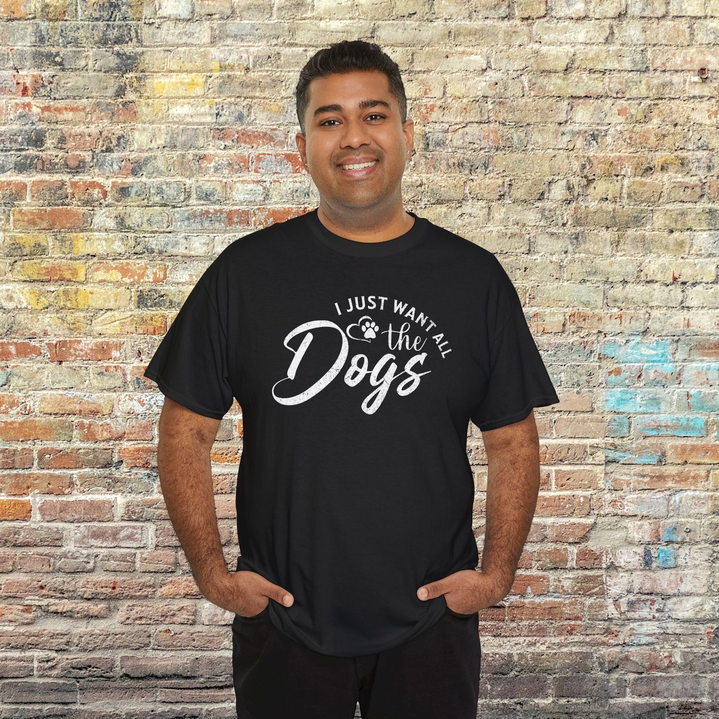 I Just Want All the Dogs Dog Lover Tee