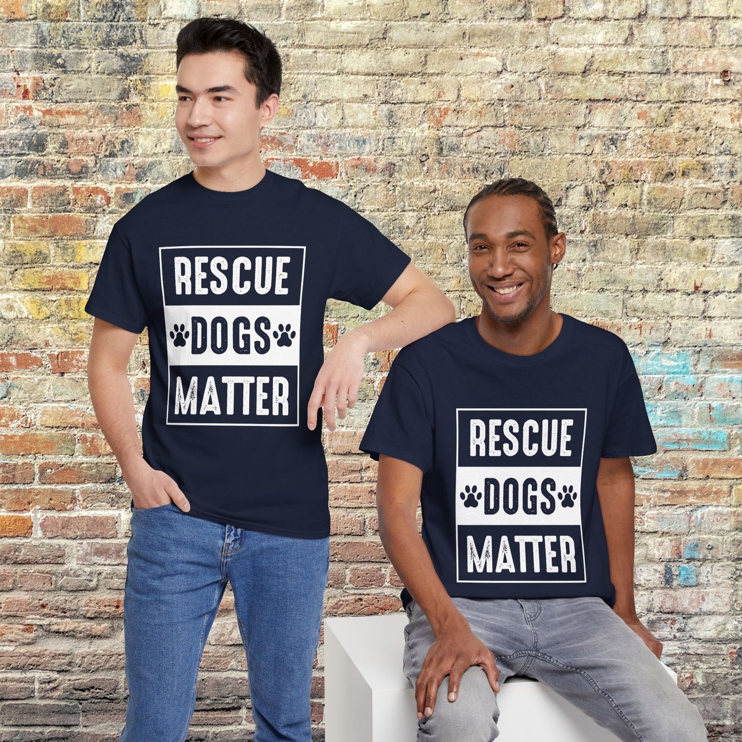 Rescue Dogs Matter Dog Lover's T-shirt