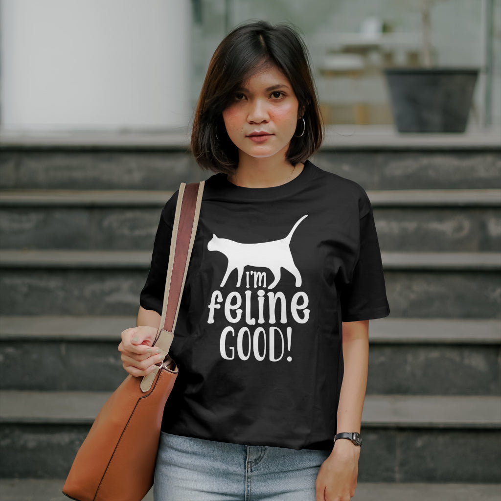 I'm Feline Good Cat Lover T-shirt