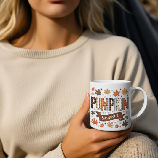 Pumpkin Season Mug – Fall Coffee Mug