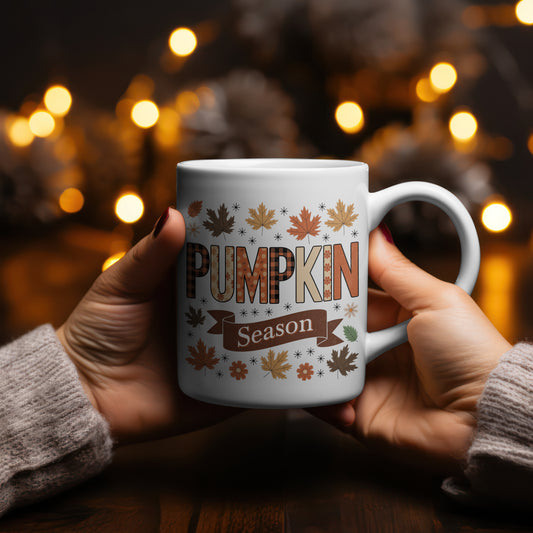 Pumpkin Season Mug – Fall Coffee Mug