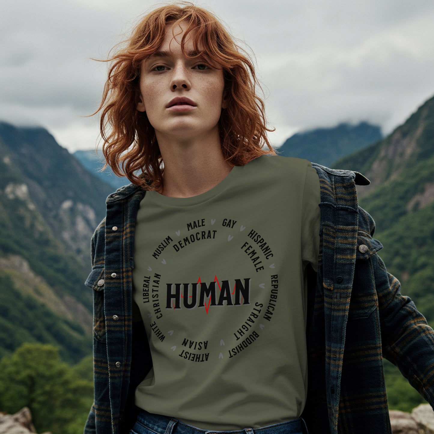 Humanity T-Shirt - We're All Human