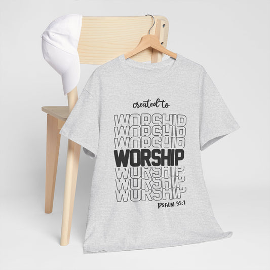 Created to Worship Short Sleeve T-Shirt