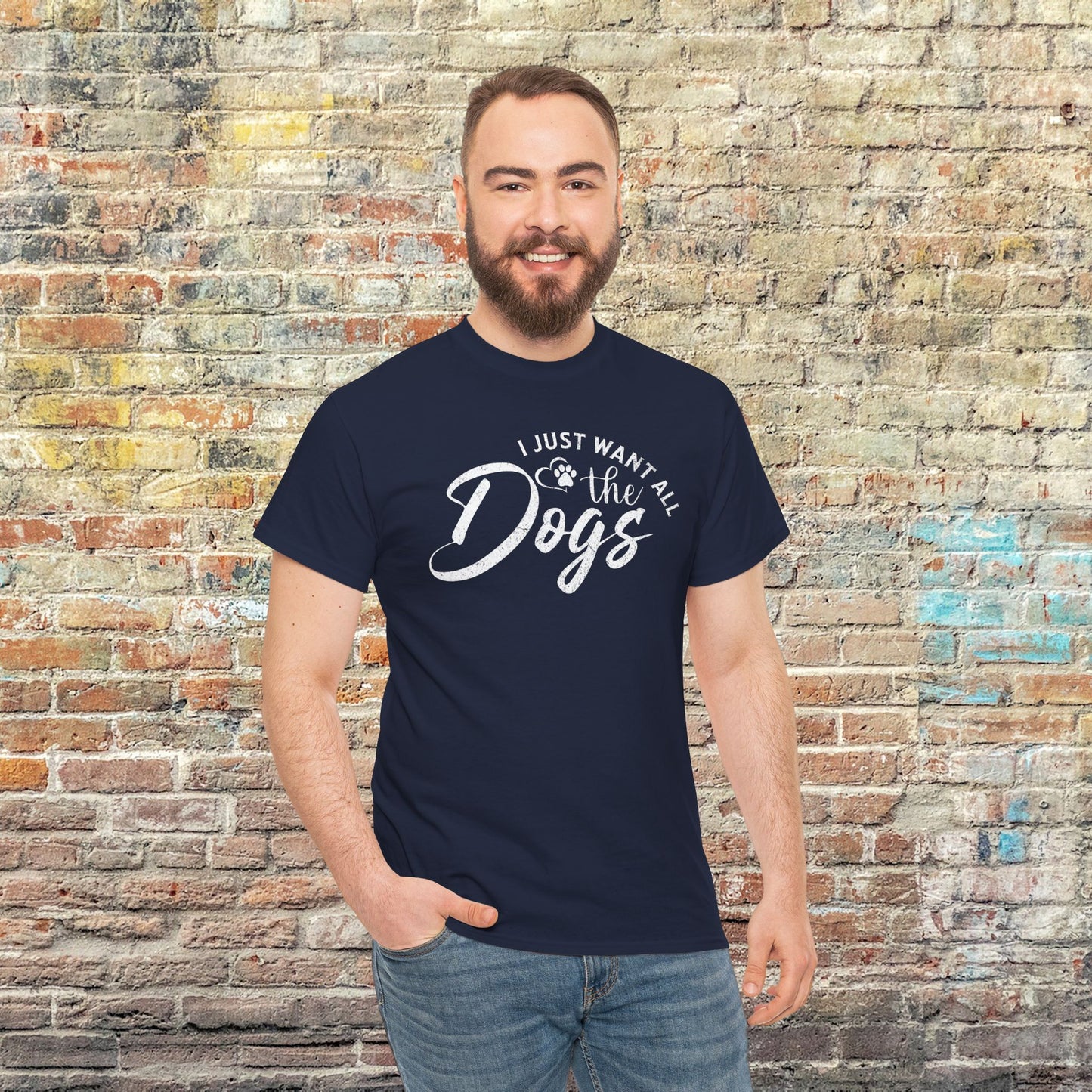 I Just Want All the Dogs Dog Lover Tee