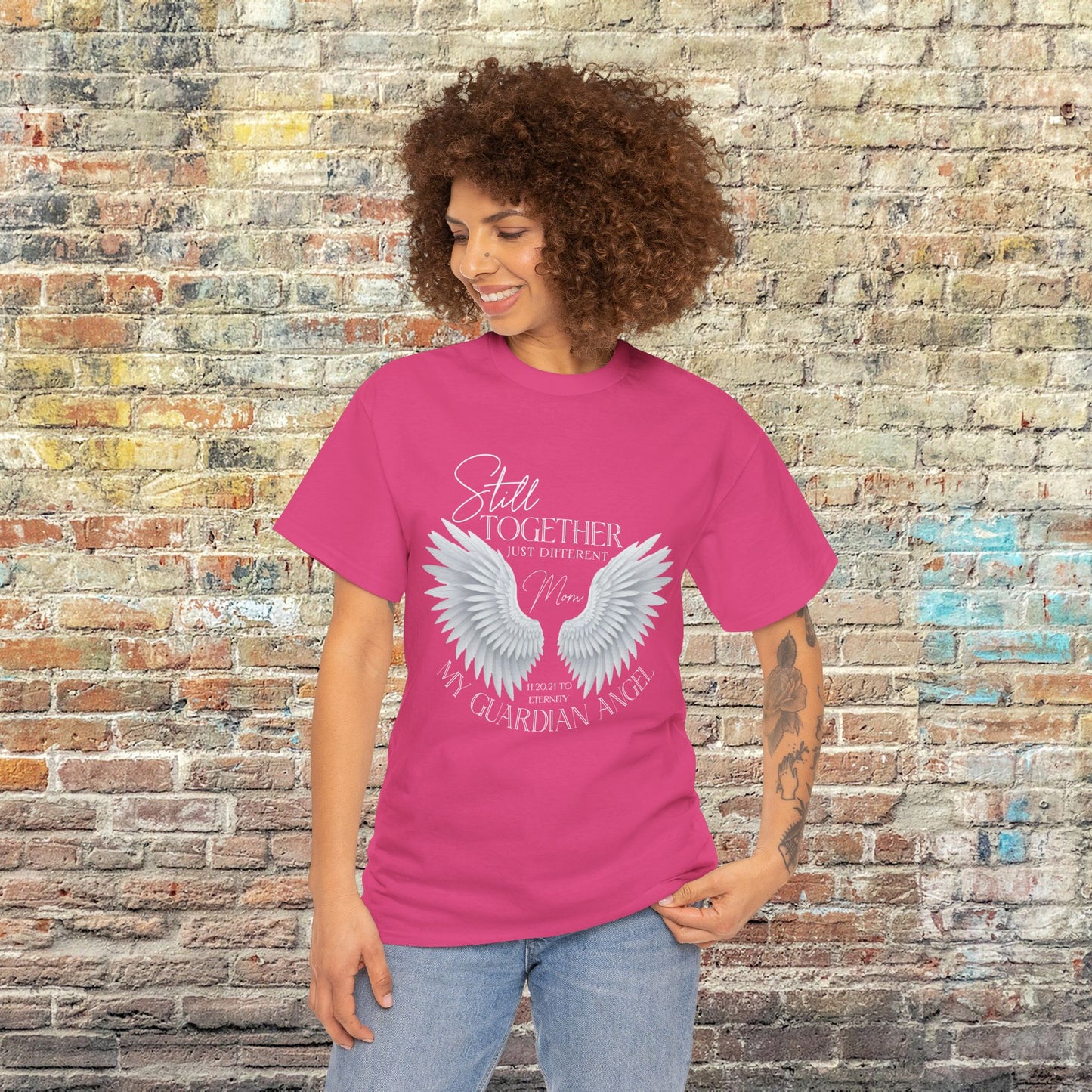 Guardian Angel Loved One Tribute Customizable Tee