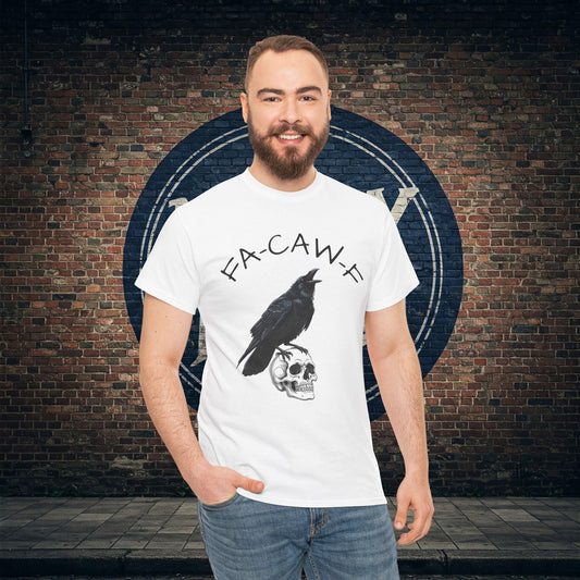 F Off Gothic Crow Graphic Tee