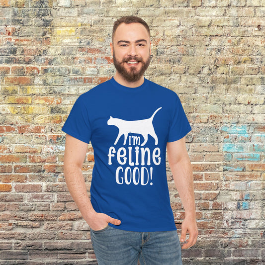 I'm Feline Good Cat Lover T-shirt