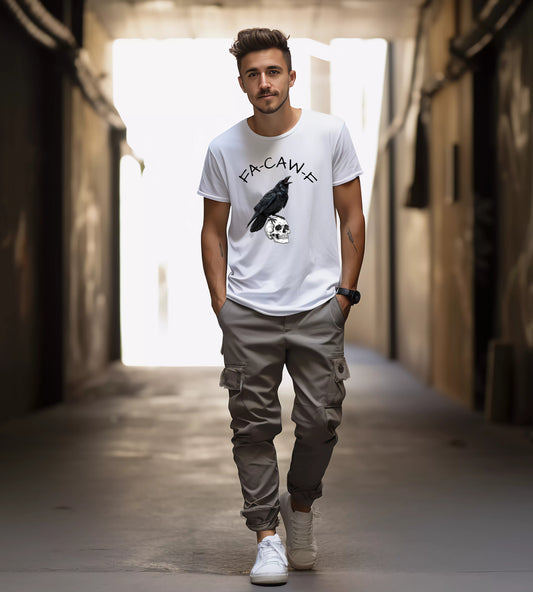 F Off Gothic Crow Graphic Tee