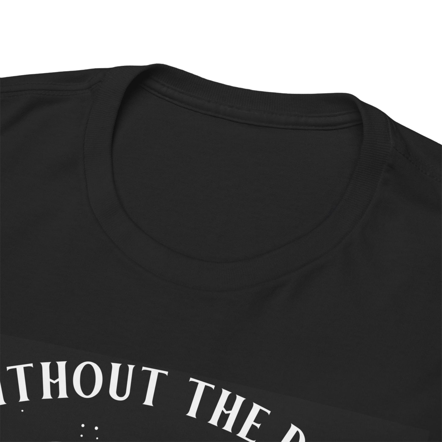 Edgar Allan Poe Quote Tee - Without the Dark We Never See the Stars - Unisex Tee
