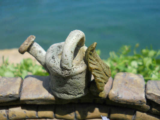 Fairy Garden, Gnome Garden or Dollhouse Watering Can Miniature