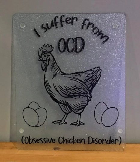 Obsessive Chicken Disorder SVG