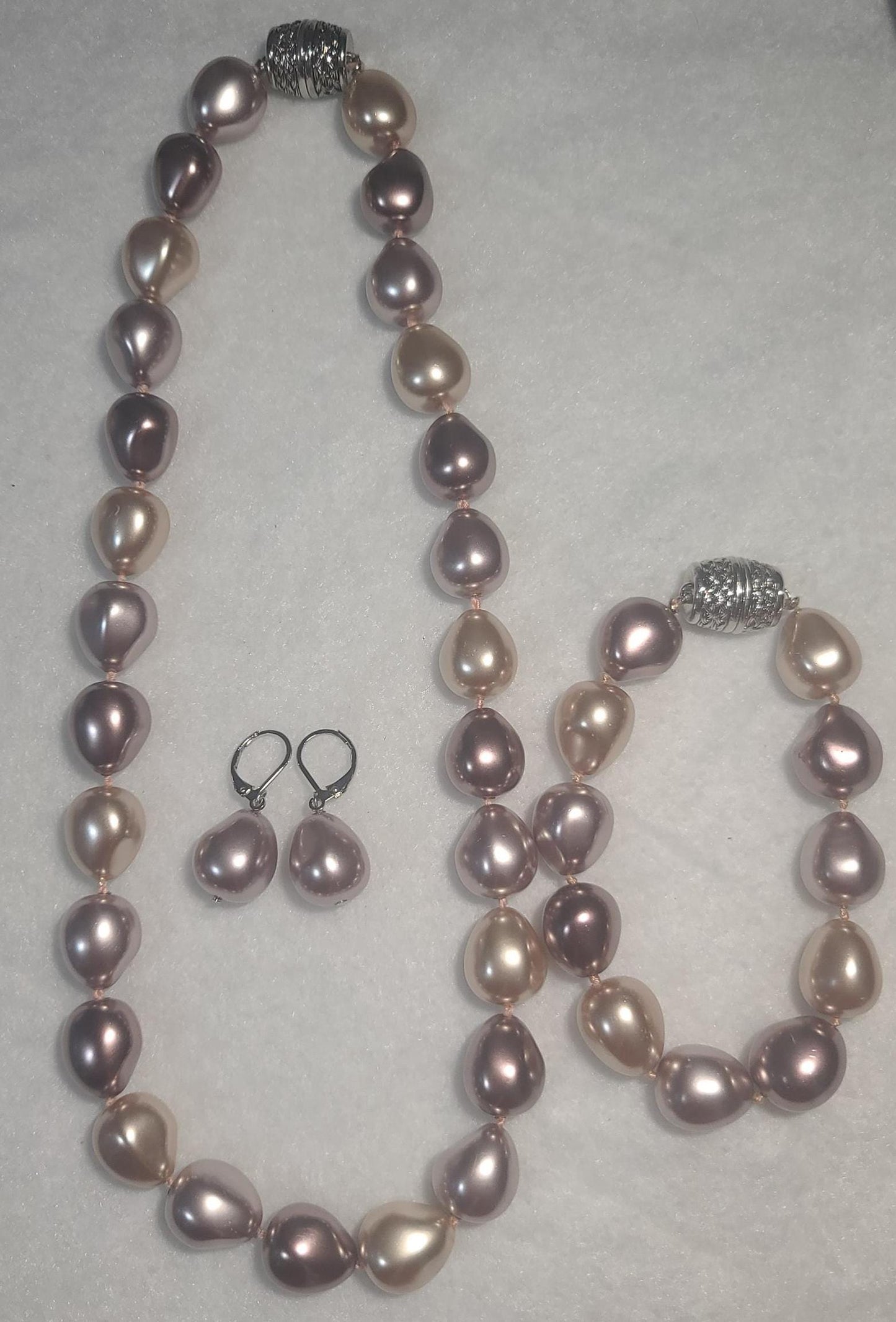 Vintage Premier Designs "Ladylike" Faux Pearl Set