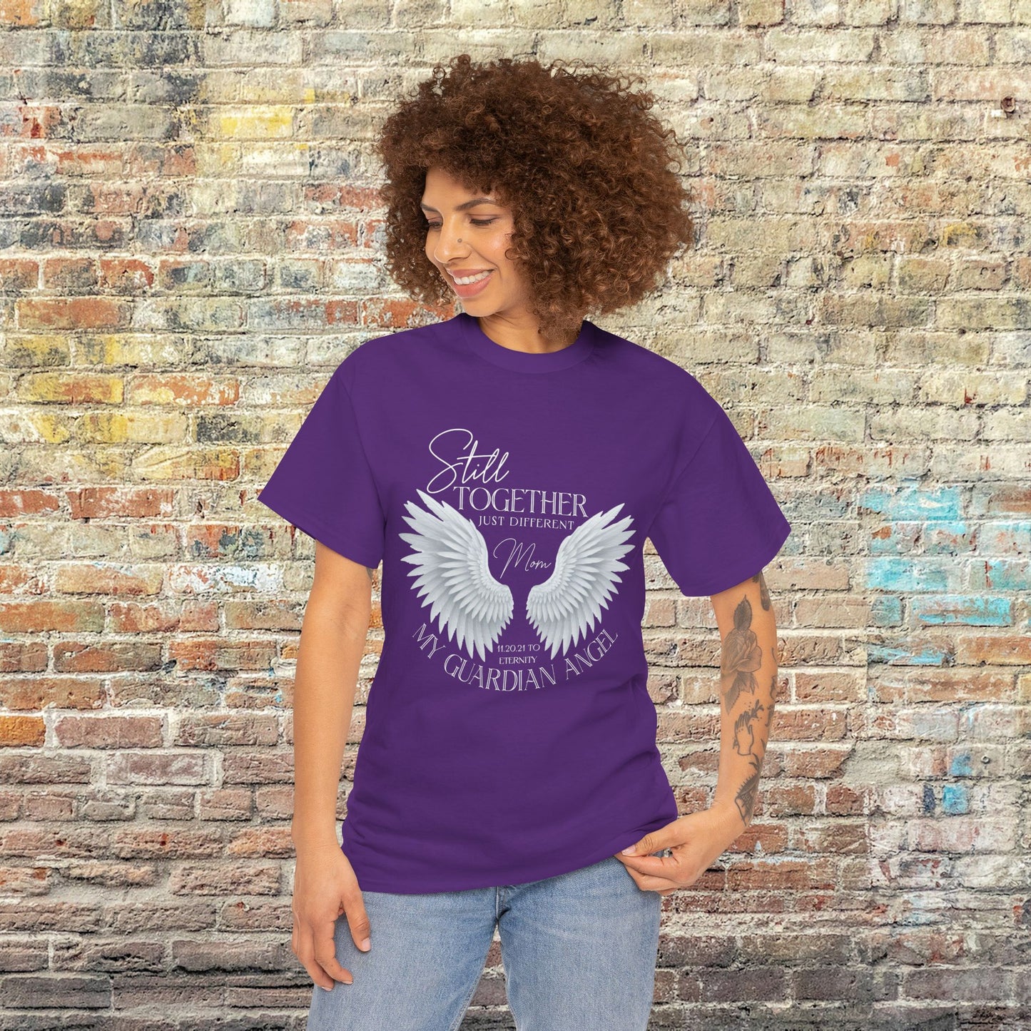 Guardian Angel Loved One Tribute Customizable Tee