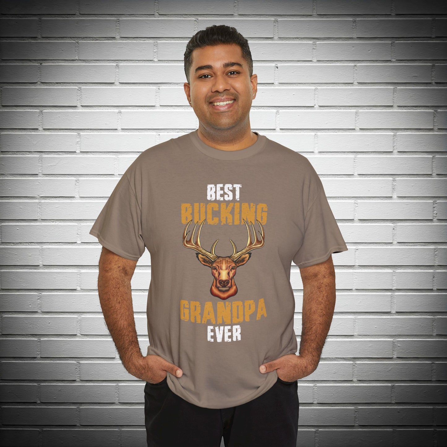 Best Bucking Grandpa Ever Hunting Lover's T-Shirt