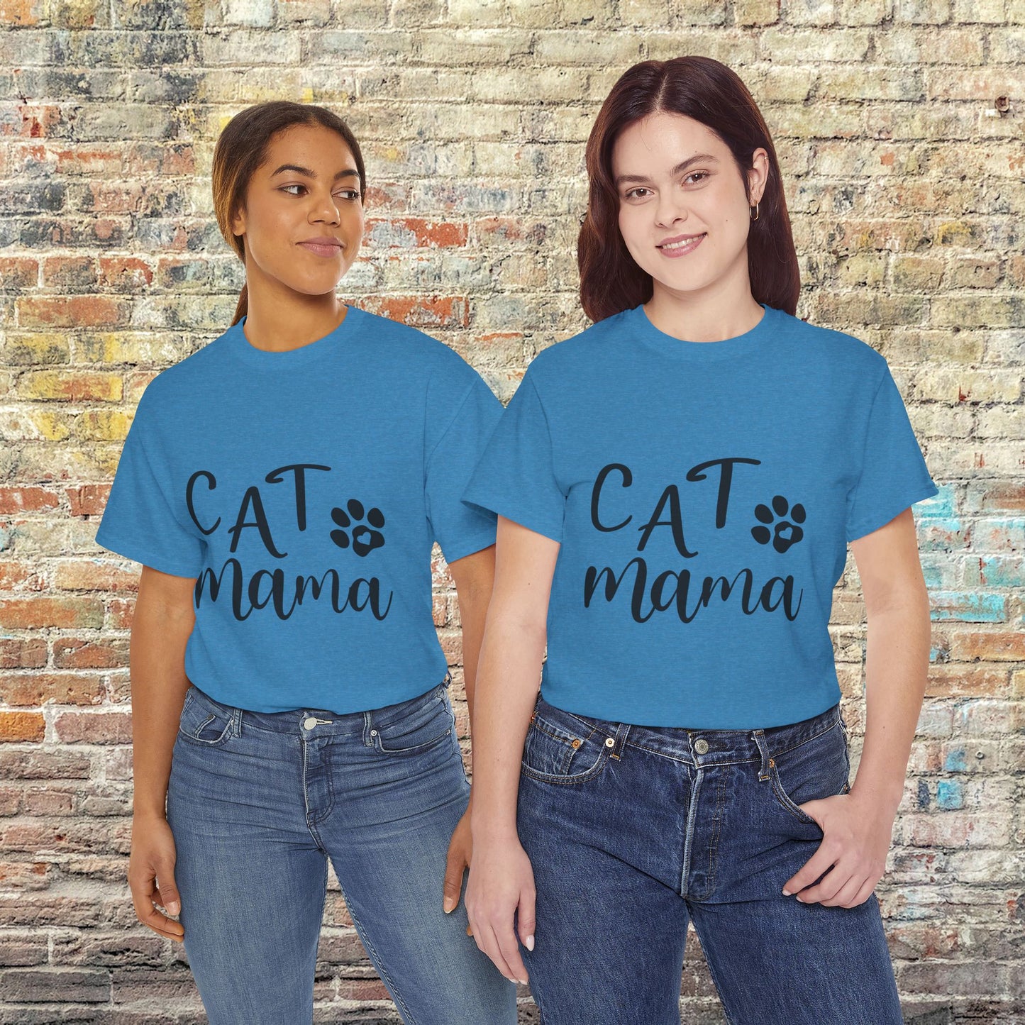 Cat Mama - Cat Lover Tee