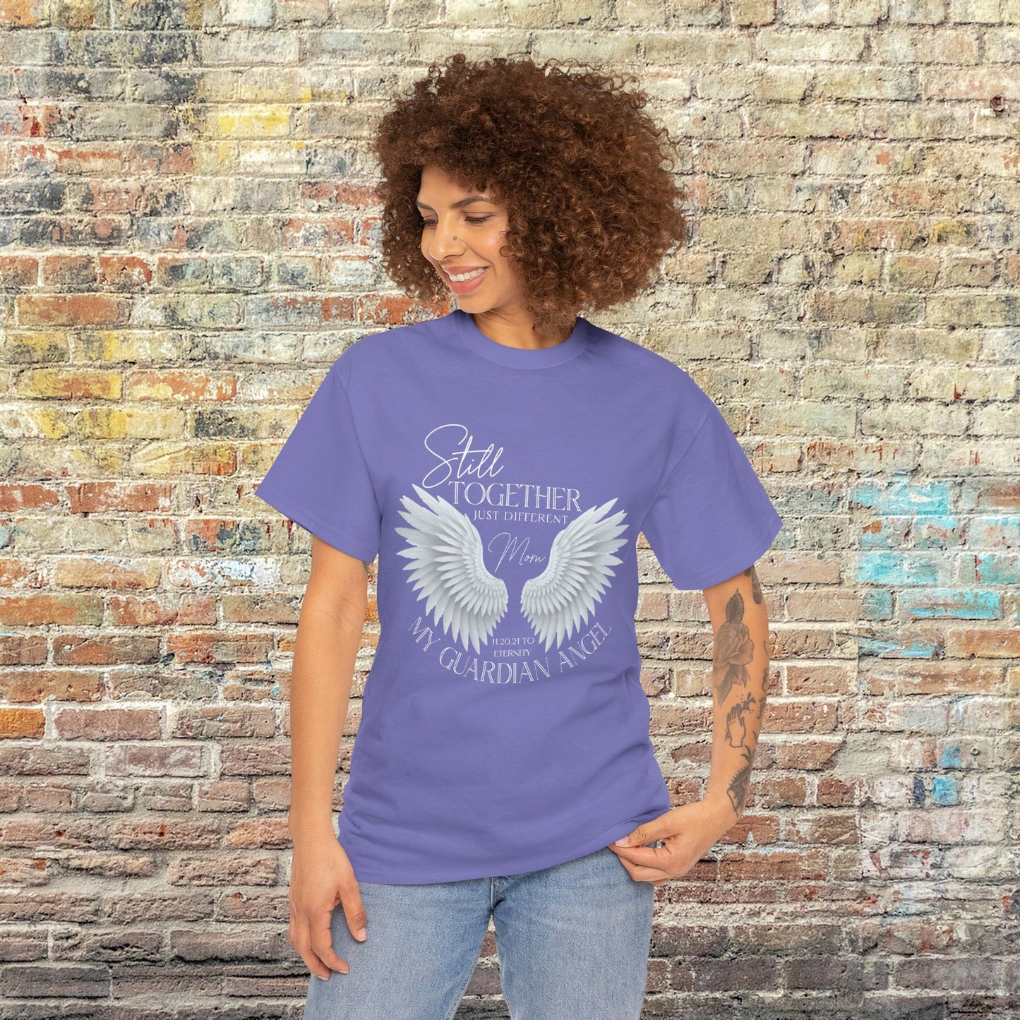 Guardian Angel Loved One Tribute Customizable Tee