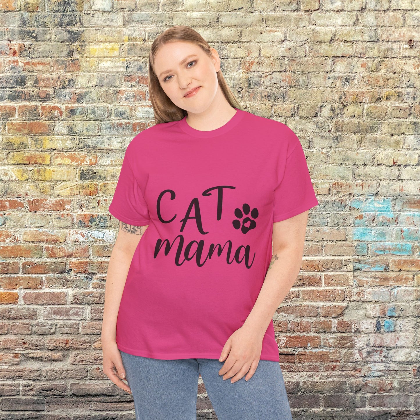 Cat Mama - Cat Lover Tee