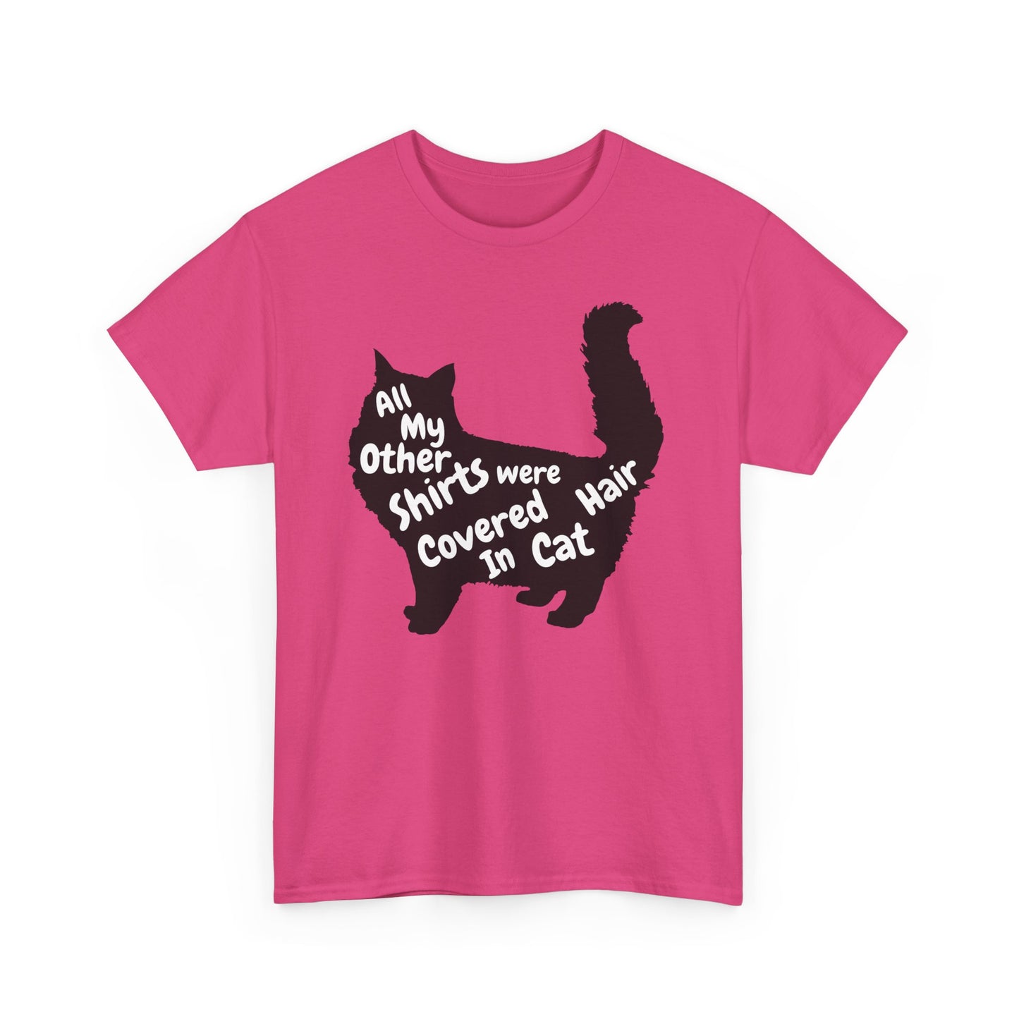 Cat Hair Lover Tee, Funny Cat Shirt, Unisex Graphic T-shirt, Cat Mom Gift