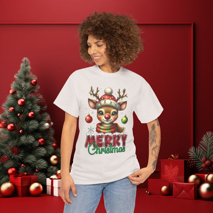 Merry Christmas Adorable Deer T-Shirt