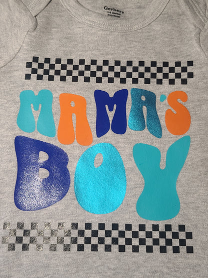 Mama's Boy Customizable SVG