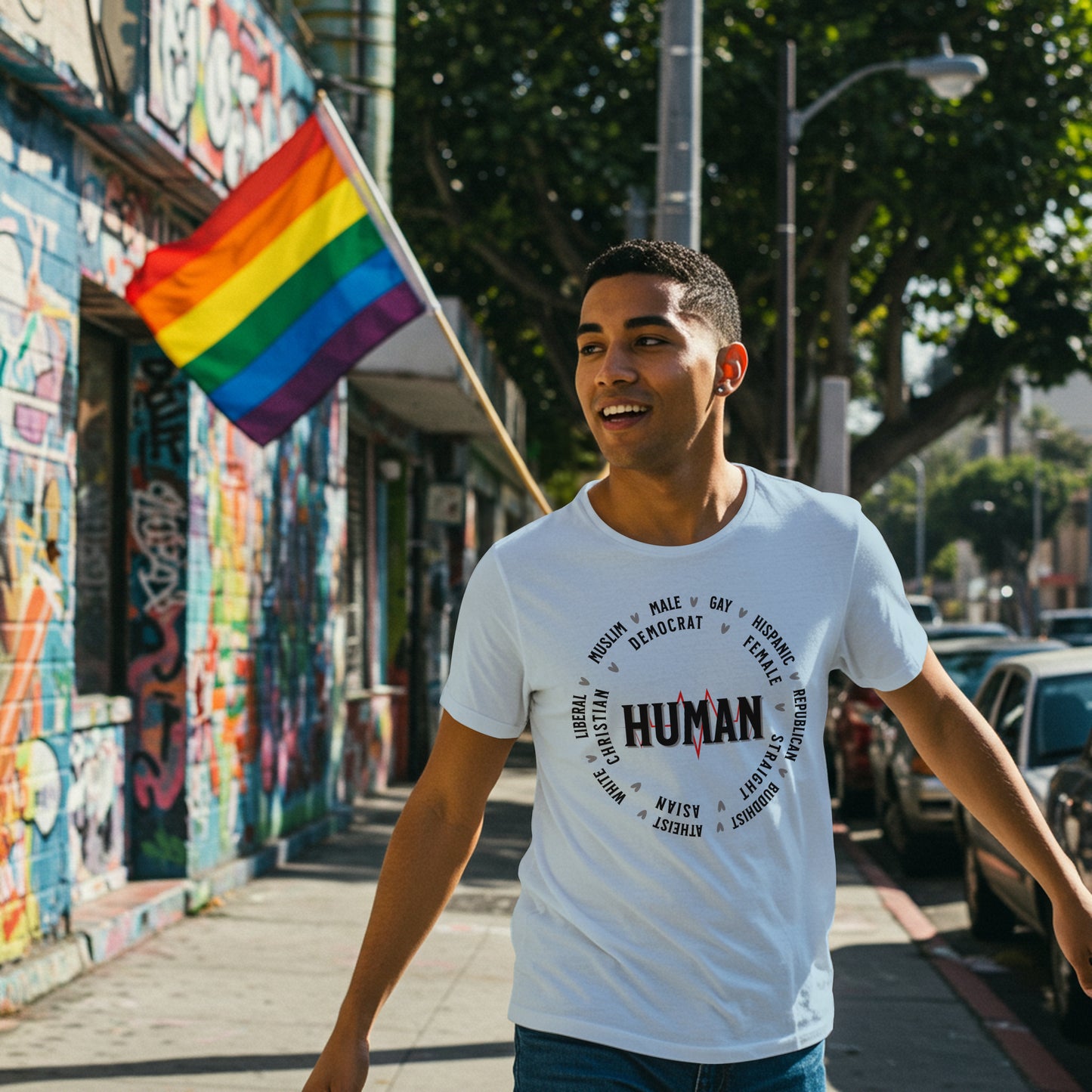 Humanity T-Shirt - We're All Human