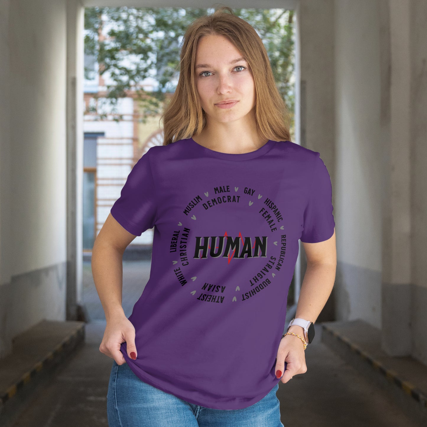 Humanity T-Shirt - We're All Human