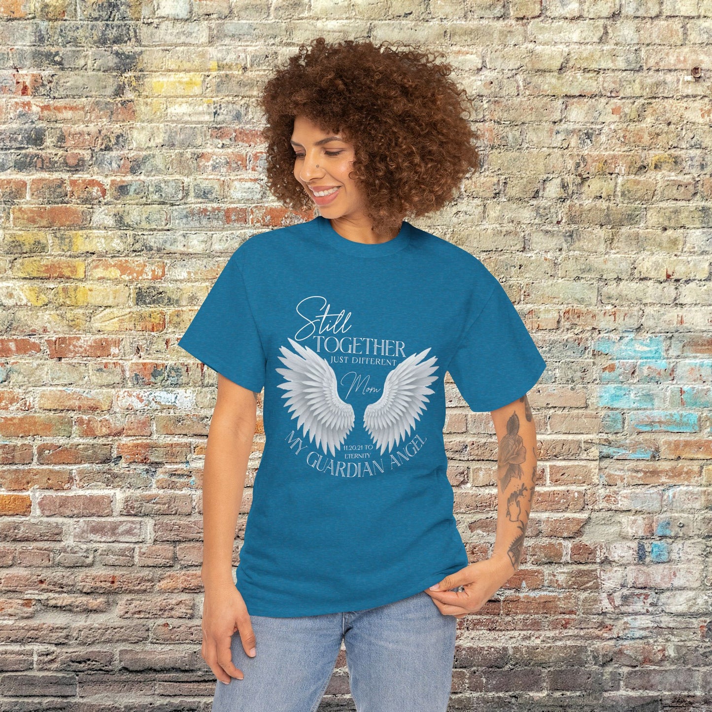 Guardian Angel Loved One Tribute Customizable Tee