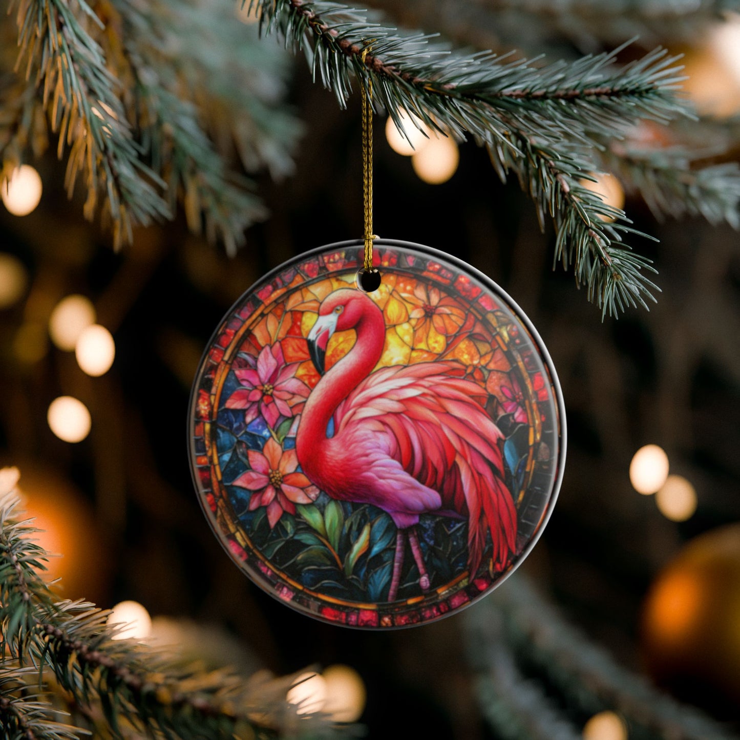 Unique flamingo Christmas gift for nature and bird lovers