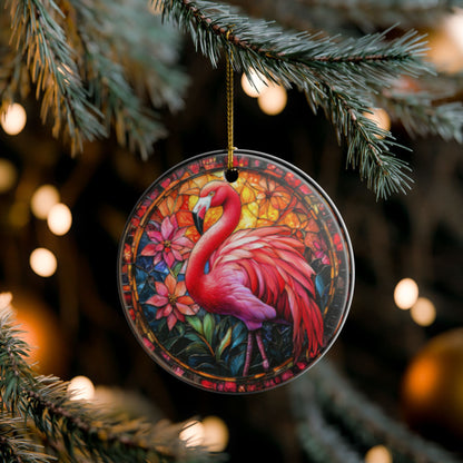 Unique flamingo Christmas gift for nature and bird lovers