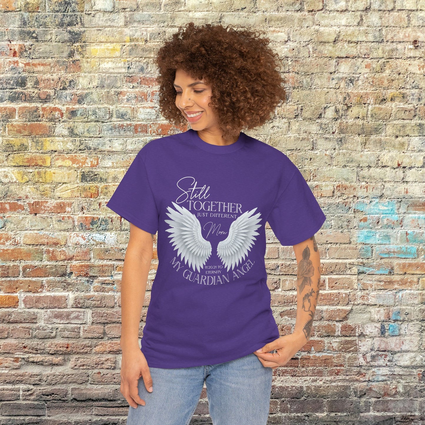 Guardian Angel Loved One Tribute Customizable Tee