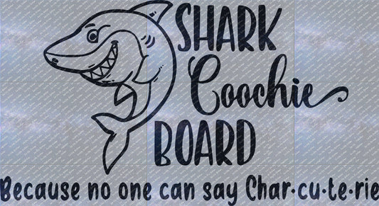 Shark Coochie Board SVG