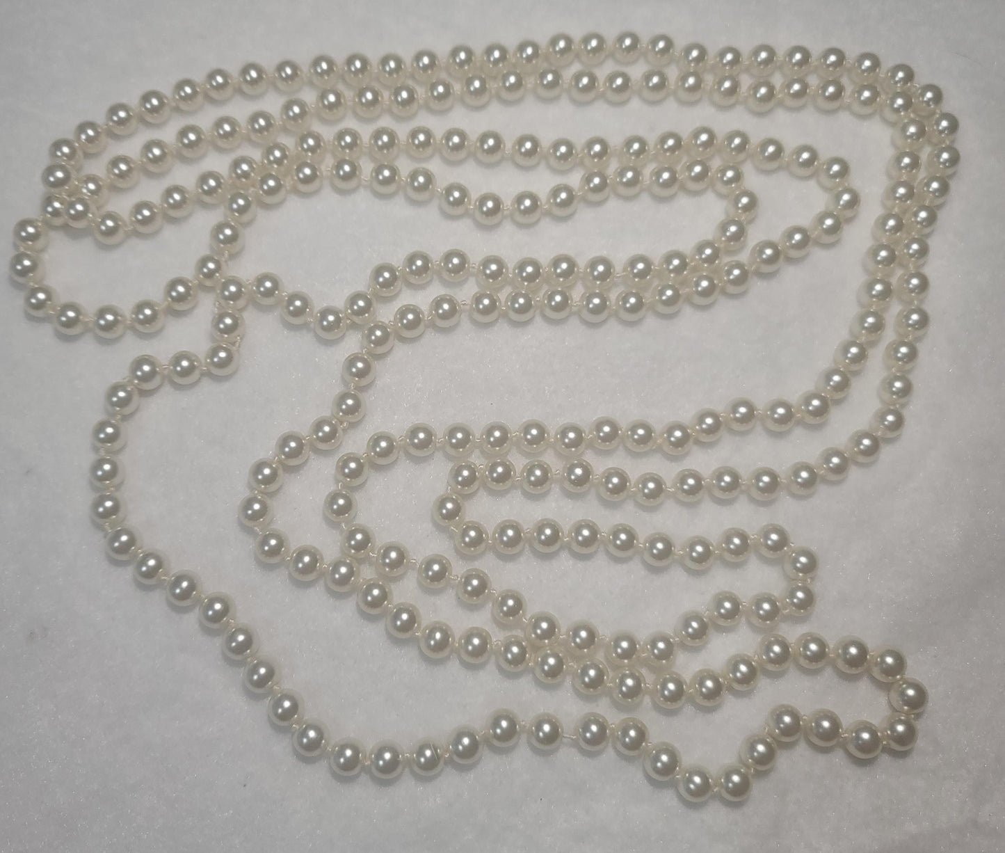 Premier Designs "Opening Night" Endless Faux Pearls Necklace