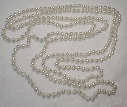 Premier Designs "Opening Night" Endless Faux Pearls Necklace