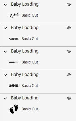 "Baby Loading" SVG