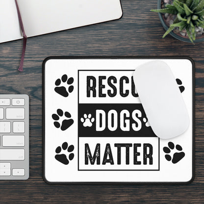 Rescue Dogs Matter Gaming Mouse Pad