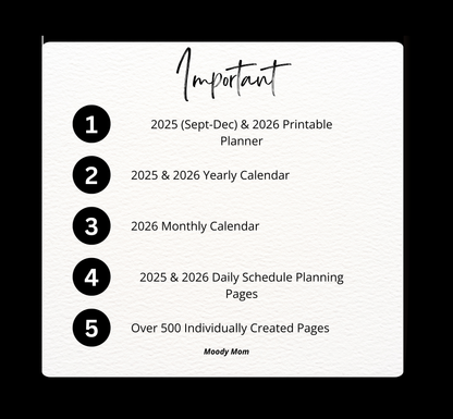 The Bitchin’ Book - A Printable Planner for Things We Just Have to Do. Begrudgingly.