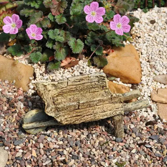 Fairy Garden or Dollhouse Wheelbarrow