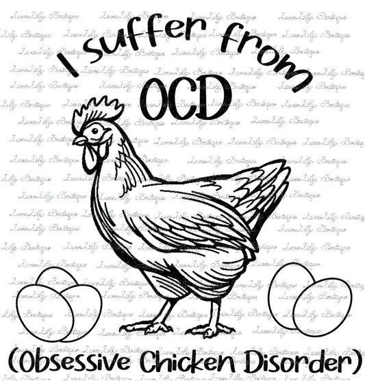 Obsessive Chicken Disorder SVG